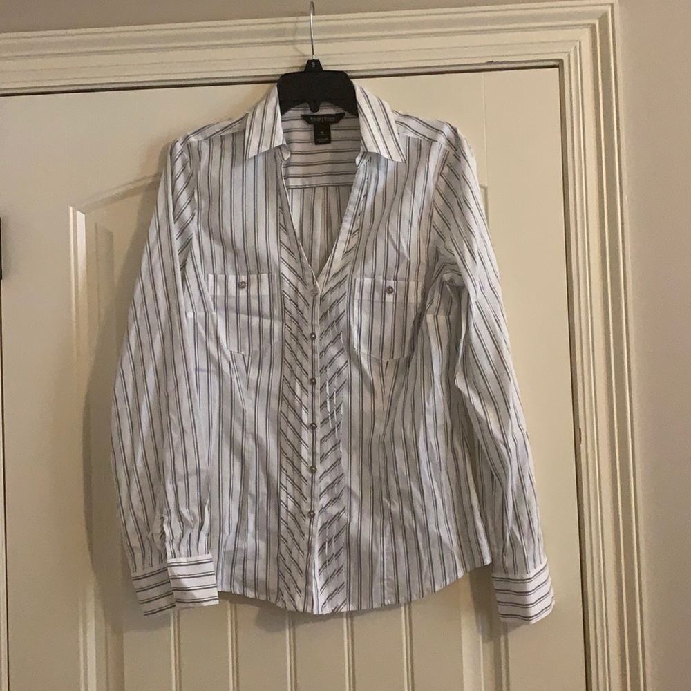 White House black market button down